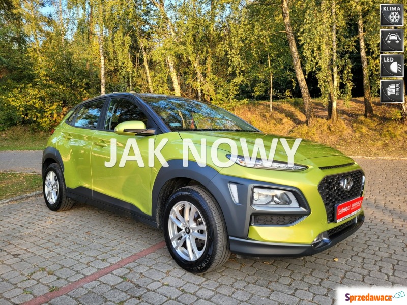 Hyundai Kona  SUV 2018,  1.0 benzyna - Na sprzedaż za 61 500 zł - Ćmińsk