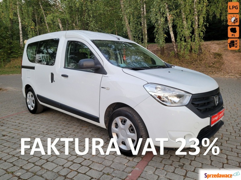 Dacia Dokker - benzyna+gaz - Samochody osobowe - Ćmińsk