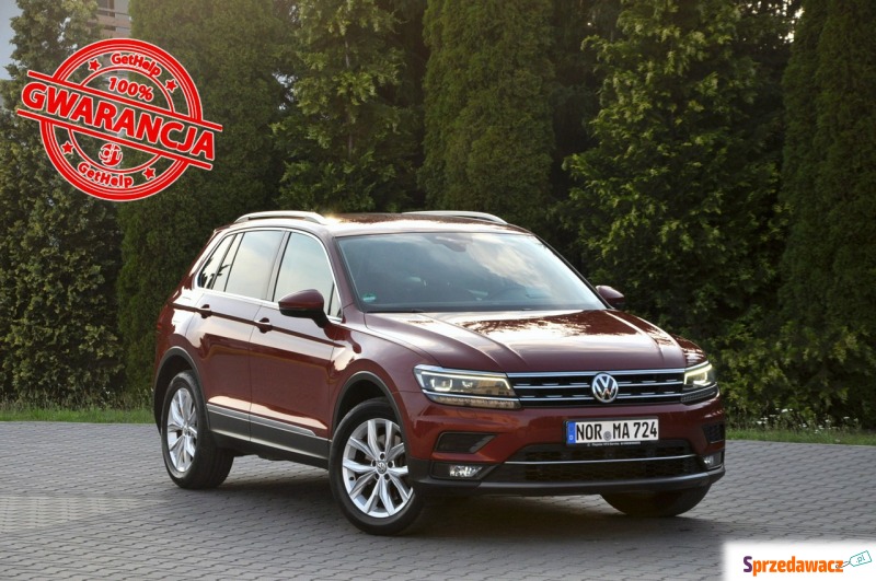 Volkswagen Tiguan  SUV 2018,  2.0 benzyna - Na sprzedaż za 85 900 zł - Ostrów Mazowiecka