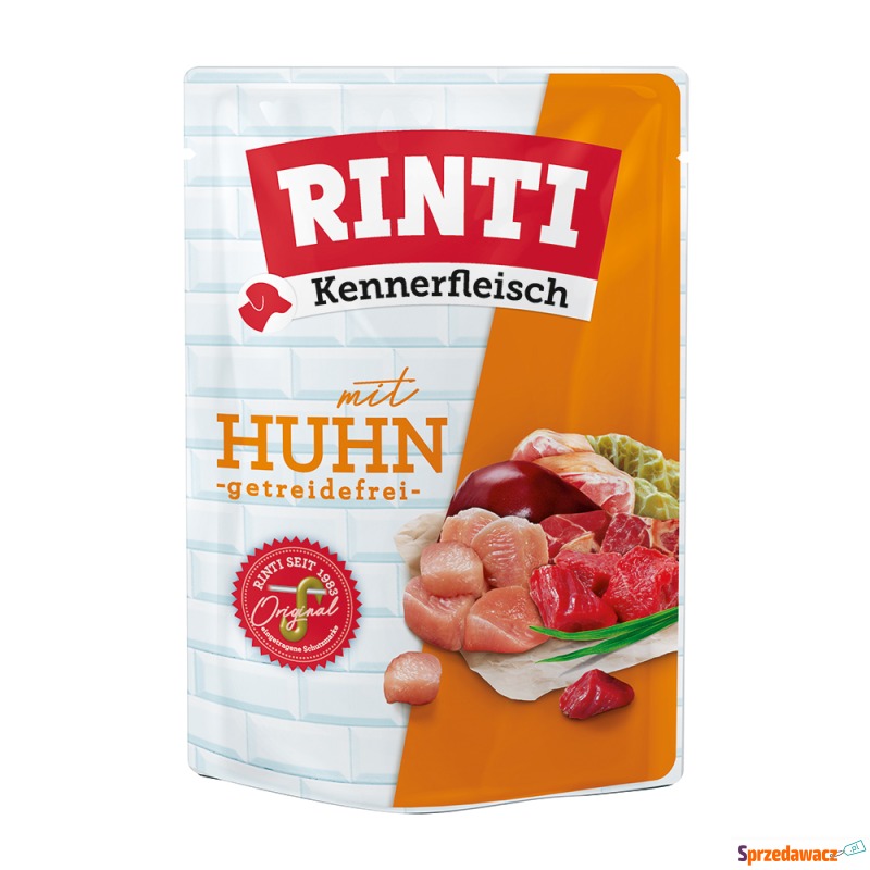 RINTI Kennerfleisch, w saszetkach, 10 x 400 g... - Karmy dla psów - Wrocław