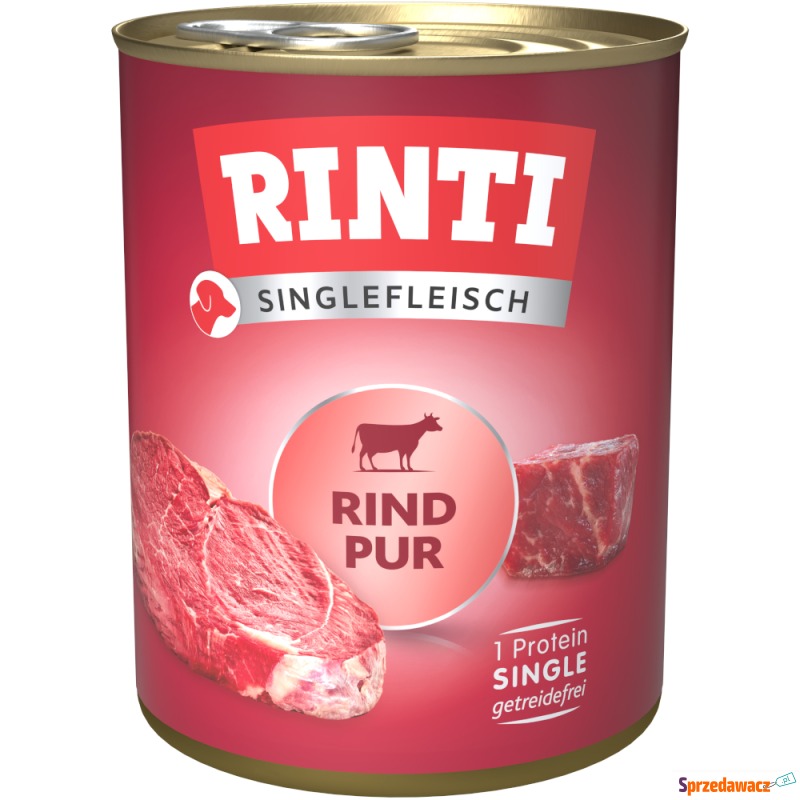 Megapakiet RINTI Singlefleisch, 24 x 800 g -... - Karmy dla psów - Białystok