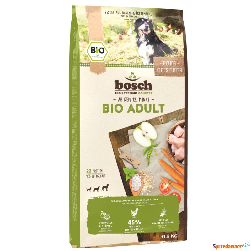 Dwupak bosch - Bio Adult, biokurczak, 2 x 11,5... - Karmy dla psów - Grudziądz