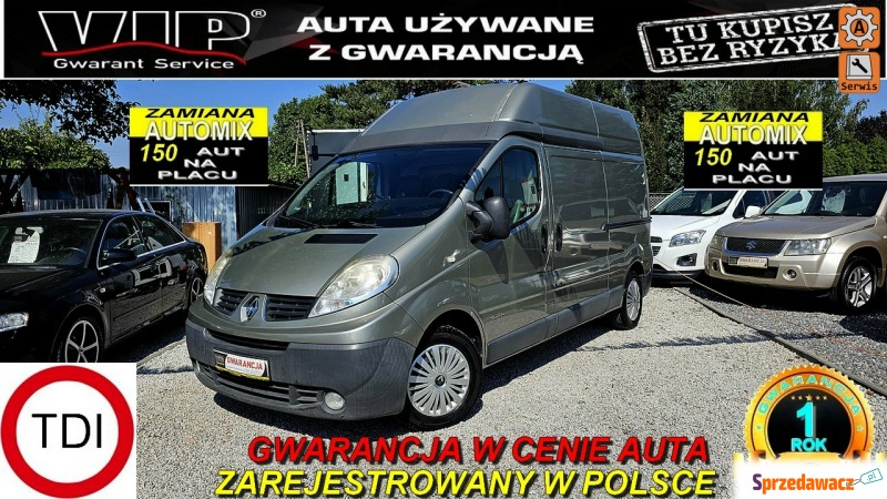 Renault Trafic 2008,  2.5 diesel - Na sprzedaż za 27 800 zł - Świdnica