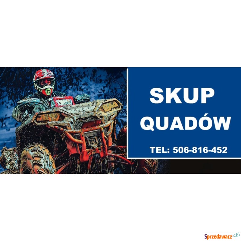 SKUP quadów quad quady atv buggy ssv - Cała P... - Usługi motoryzacyjne - Gdynia