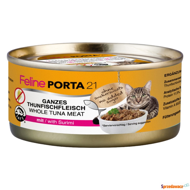 Korzystny pakiet Feline Porta 21, 12 x 156 g -... - Karmy dla kotów - Toruń