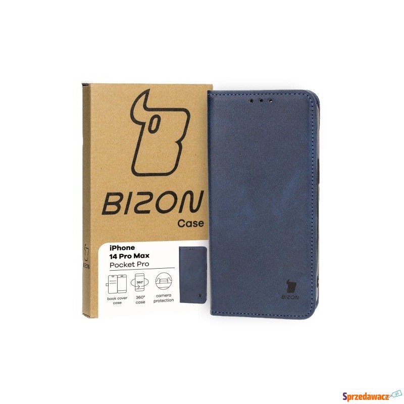 Etui z klapką Bizon Case Pocket Pro do iPhone... - Etui na telefon - Poznań