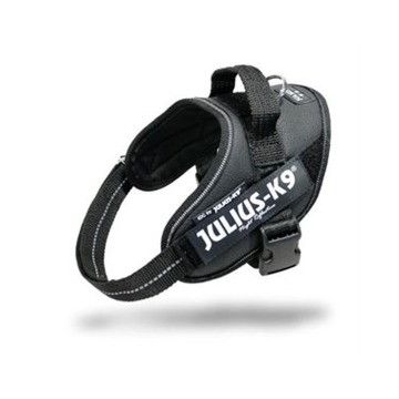 JULIUS-K9® Power Black szelki dla psa - Mini: 49 - 67 cm