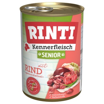 RINTI Senior - Wołowina, 12 x 400 g