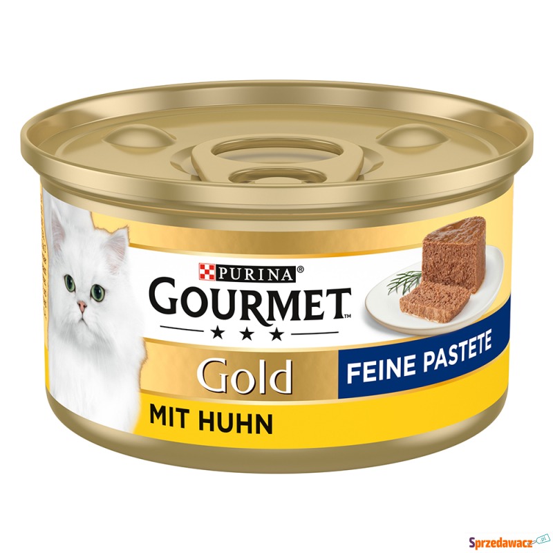 Megapakiet Gourmet Gold Feine Pastete, 48 x 85... - Karmy dla kotów - Gdańsk