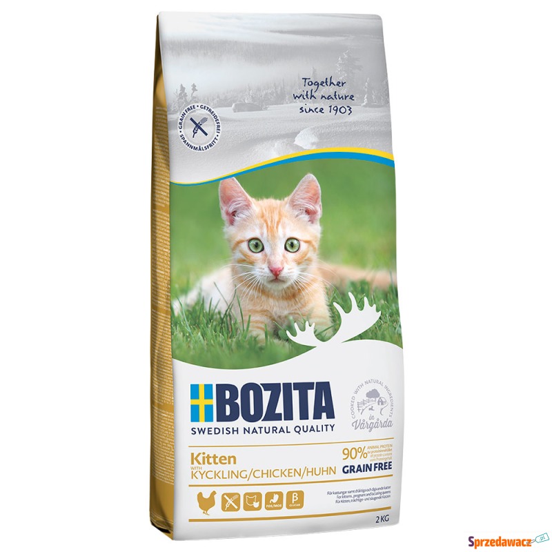 Bozita Grainfree Kitten - 2 kg - Karmy dla kotów - Opole