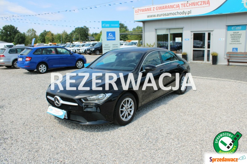 Mercedes - Benz CLA-klasa  Sedan/Limuzyna 2020,  1.5 diesel - Na sprzedaż za 98 899 zł - Warszawa