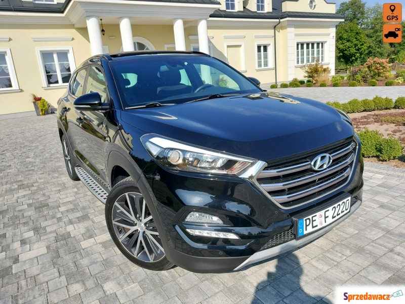 Hyundai Tucson - kamera progi navi 1.7crd panorama - Samochody osobowe - Drelów