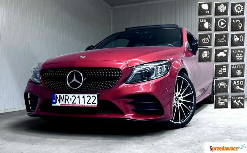 Mercedes - Benz C-klasa  Coupe/Sportowy 2018,  2.0 diesel - Na sprzedaż za 109 900 zł - Mrągowo