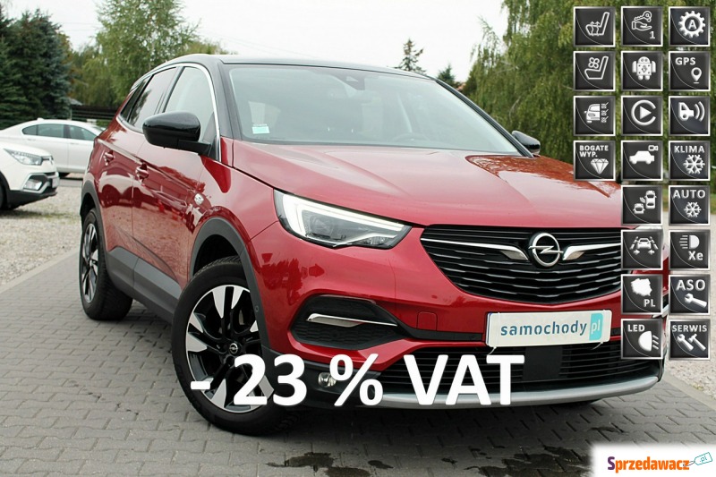 Opel Grandland X  SUV 2021,  1.6 benzyna - Na sprzedaż za 94 999 zł - Warszawa