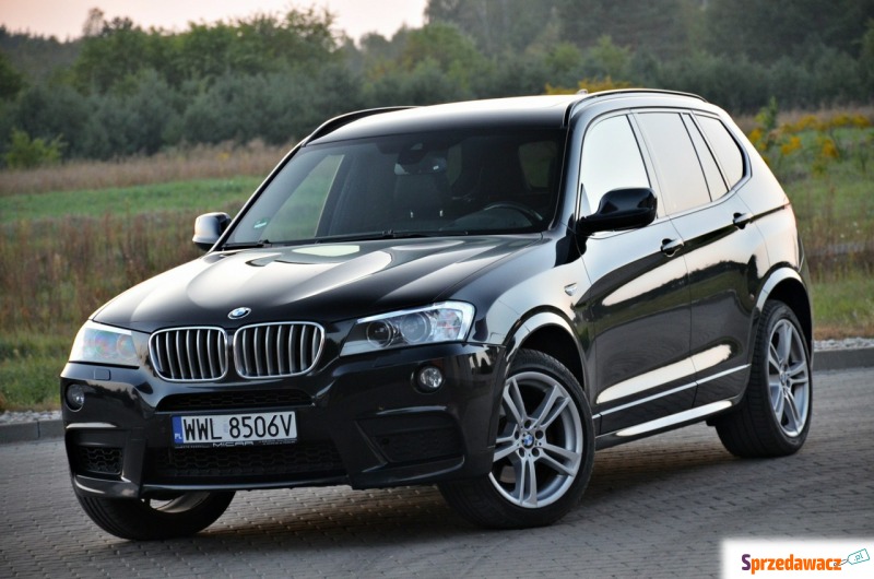 BMW X3 - 3,0D M-pakiet NAVI Led Panorama Oryginał! - Samochody osobowe - Ostrów Mazowiecka