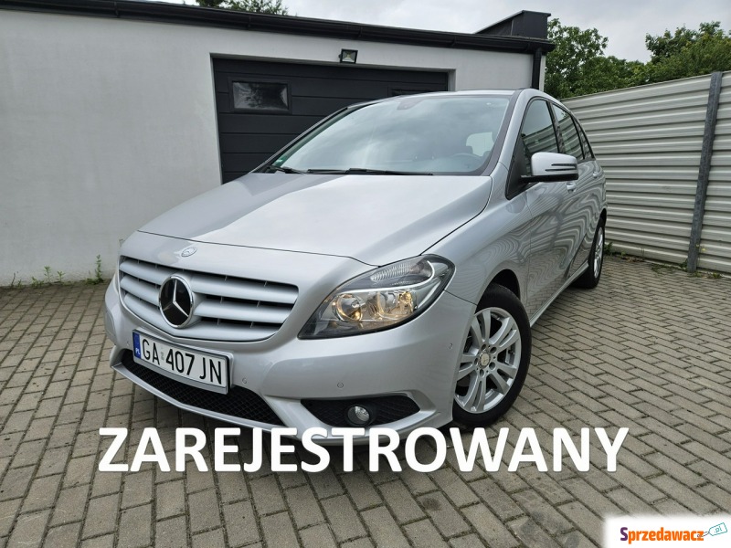 Mercedes B 180 - 1.6 122KM 1 właściciel BEZWY... - Samochody osobowe - Gdynia