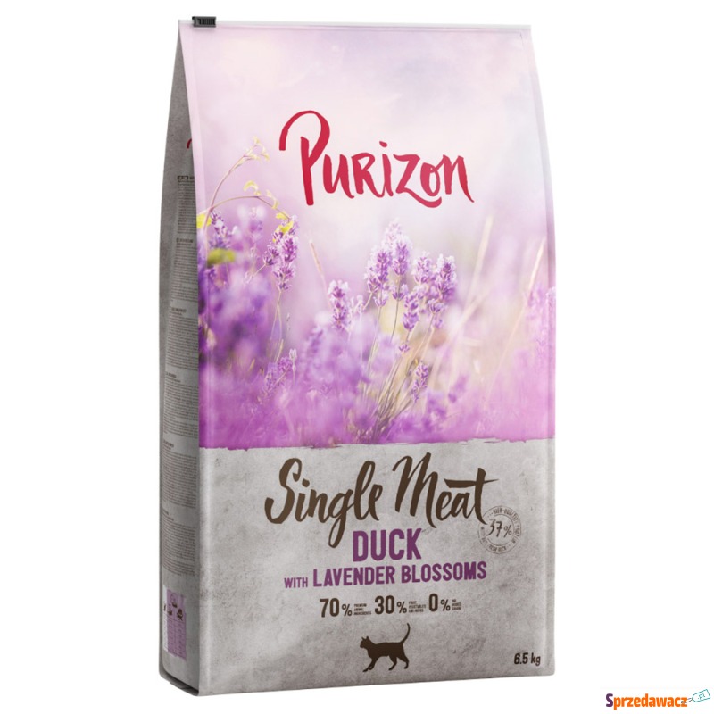 Purizon Single Meat, kaczka z kwiatami lawendy... - Karmy dla kotów - Inowrocław