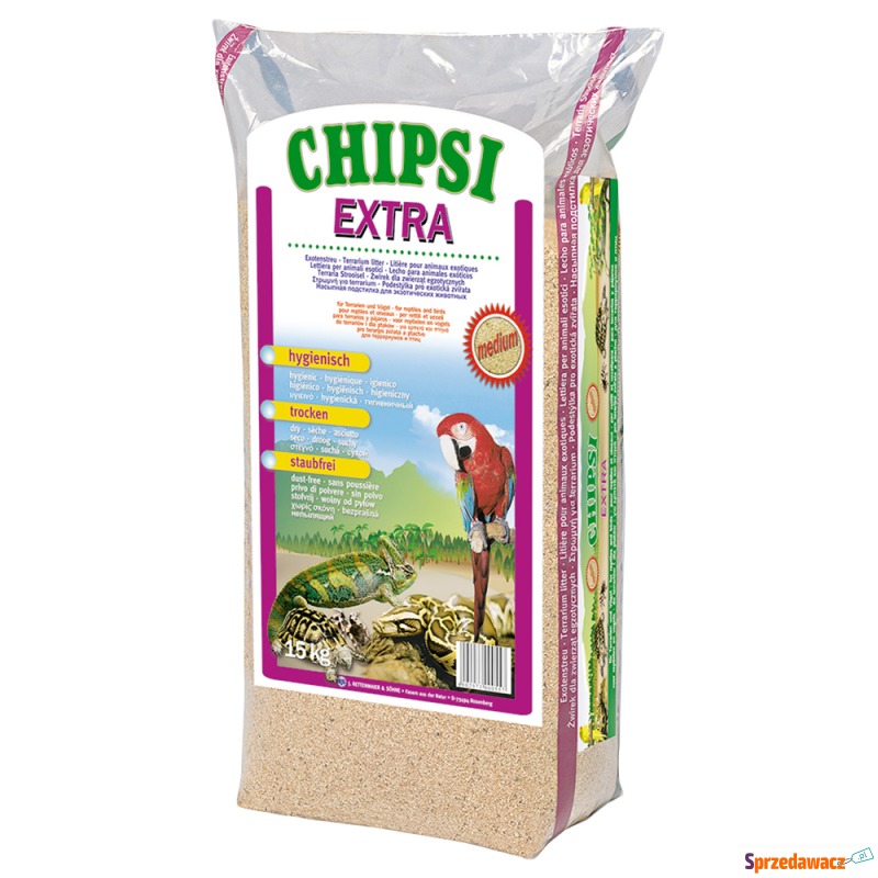 Chipsi Extra podłoże z trocin bukowych - 15 kg,... - Akcesoria - Chorzów