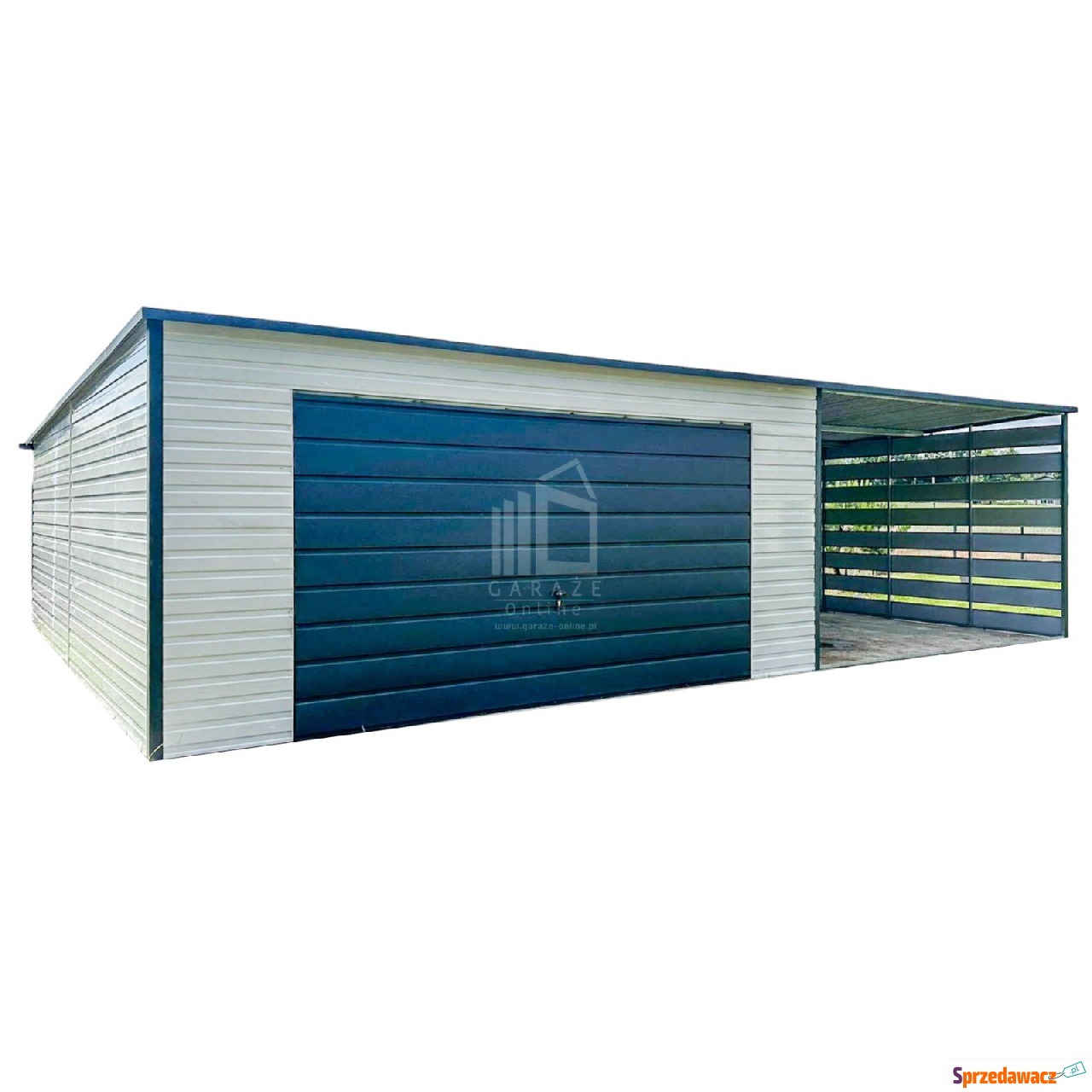 Garaż Blaszany 4x6m + Wiata 4m...