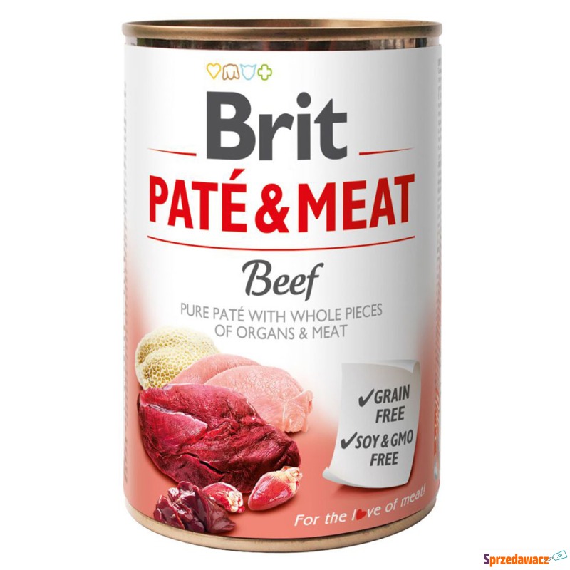 Brit Paté & Meat, 6 x 400 g -...