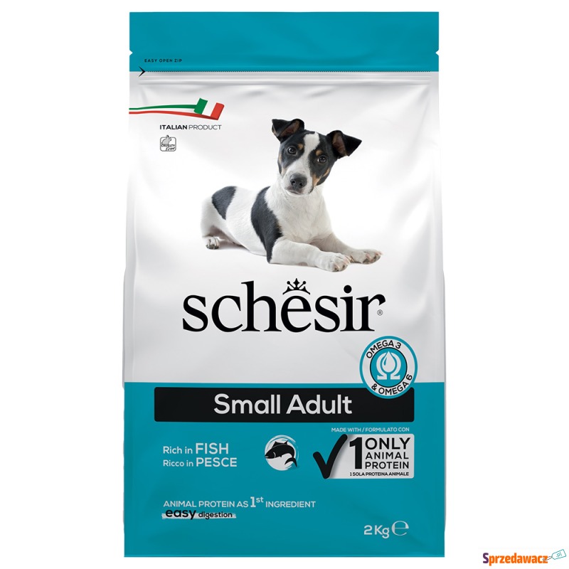 Schesir Dog Small Adult z rybą...