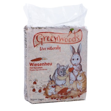 Greenwoods Siano łąkowe, 1 kg - Marchew, 1 kg