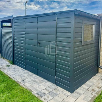 Schowek - Domek Ogrodowy 3,5x2m - Brama Dwusk... - Altany, domki, namioty - Nowy Sącz - zdjęcie 5