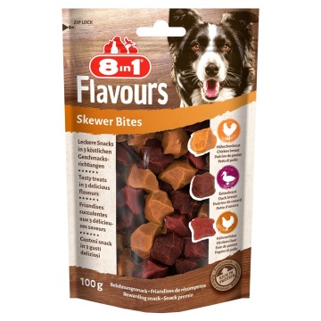 8in1 Flavours Skewer Bites - 3 x 100 g