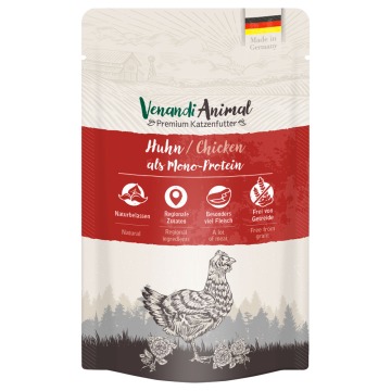 Venandi Animal Monoprotein 12 x 125 g - Kurczak