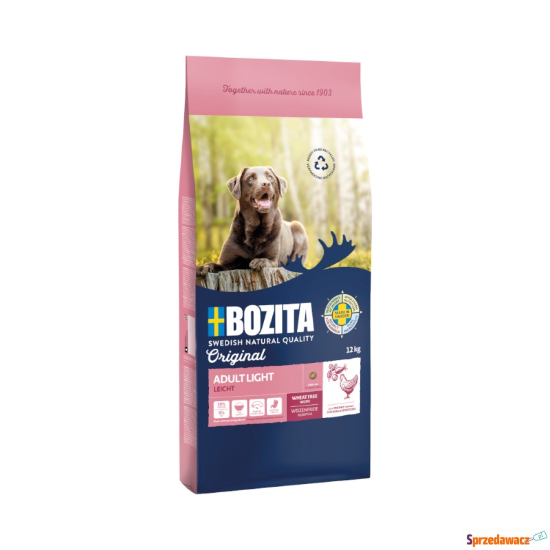 10 + 2 kg gratis! Bozita Original, karma sucha,... - Karmy dla psów - Dąbrowa Górnicza