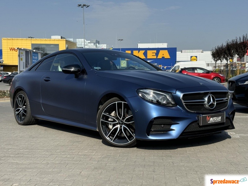 Mercedes - Benz E-klasa 2019,  3.0 benzyna - Na sprzedaż za 182 000 zł - Janki