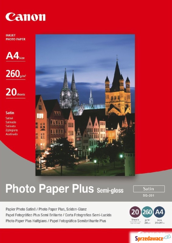 Canon Papier SG201 A4 20SH - Papier biurowy - Nowy Sącz