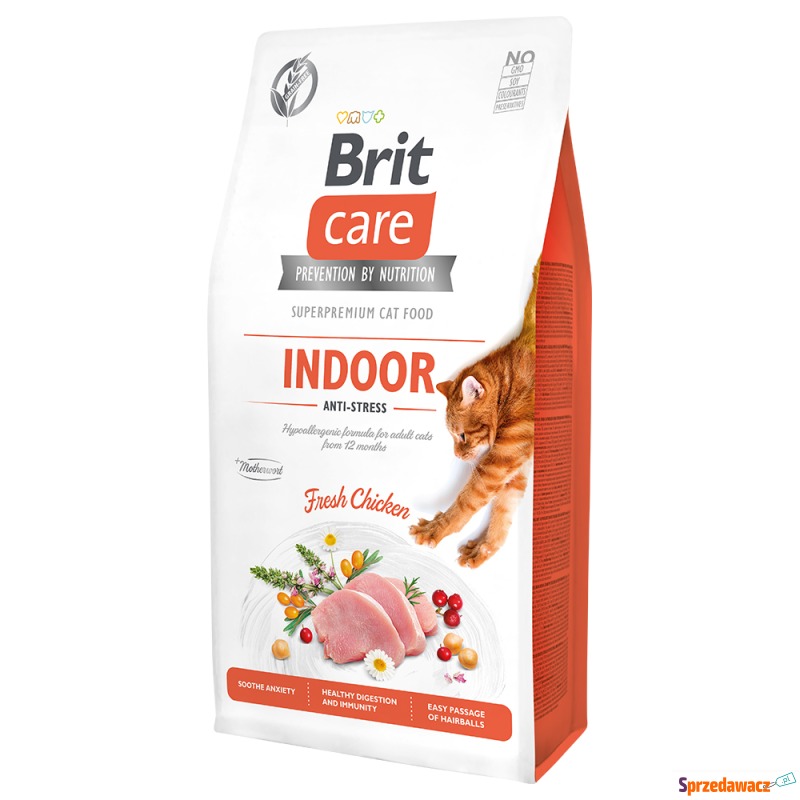 Brit Care Grain-Free Indoor Anti-stress - 2 x... - Karmy dla kotów - Konin