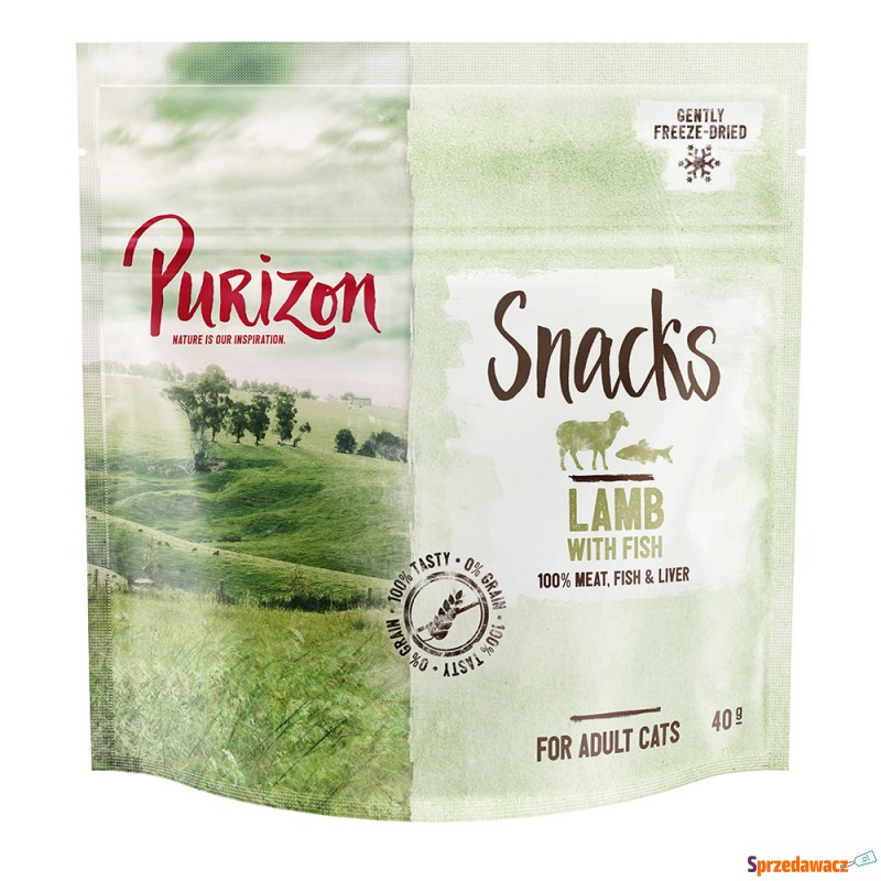 Purizon Snacks, jagnięcina z rybą (bez zbóż) -... - Przysmaki dla kotów - Słupsk