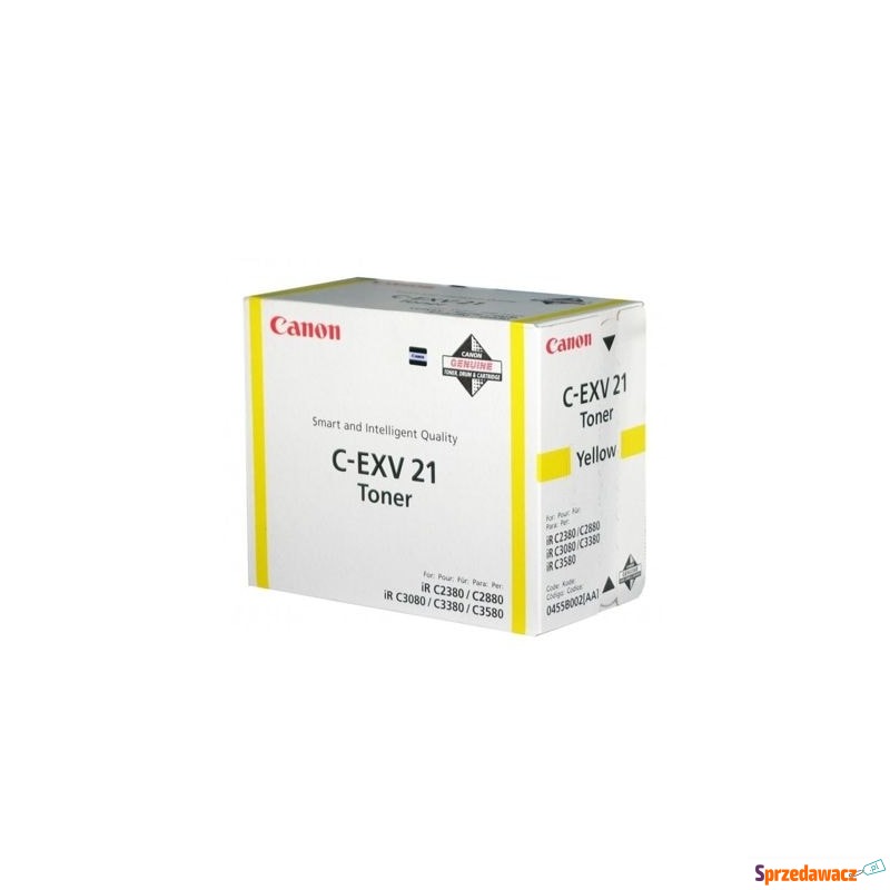 Toner Oryginalny Canon C-EXV 21 Y (0455B002)... - Tusze, tonery - Gdynia