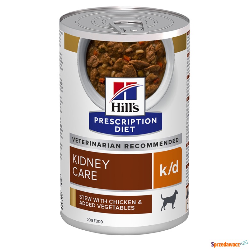 Hill's Prescription Diet k/d Kidney Care gulasz,... - Karmy dla psów - Szczecinek