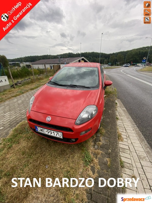 Fiat Punto 2012  Hatchback 2012,  1.4 benzyna - Na sprzedaż za 14 800 zł - Wejherowo