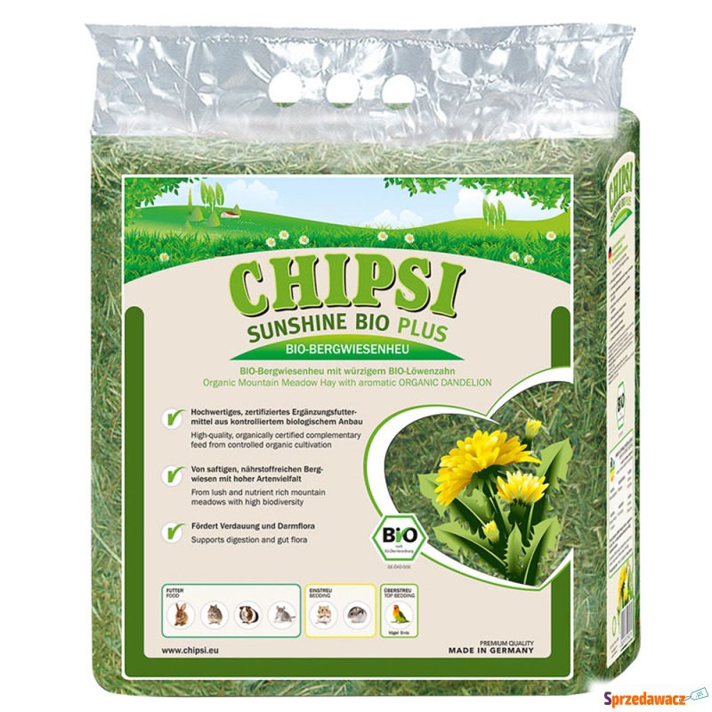 Chipsi Sunshine Bio Plus siano z górskich łąk... - Akcesoria - Przemyśl