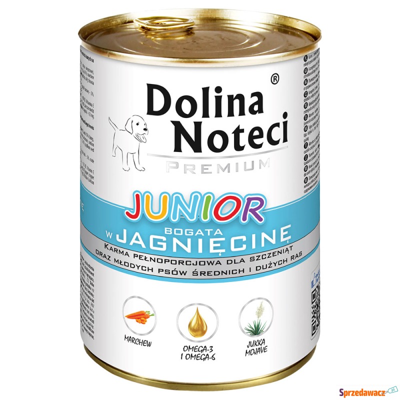 Dolina Noteci Premium Junior, 24 x 400 g - Ja... - Karmy dla psów - Bielsko-Biała