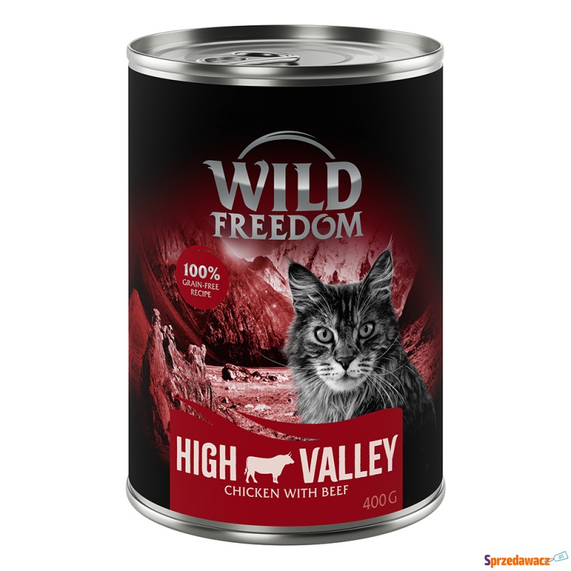 Megapakiet Wild Freedom Adult, 24 x 400 g - bez... - Karmy dla kotów - Bytom