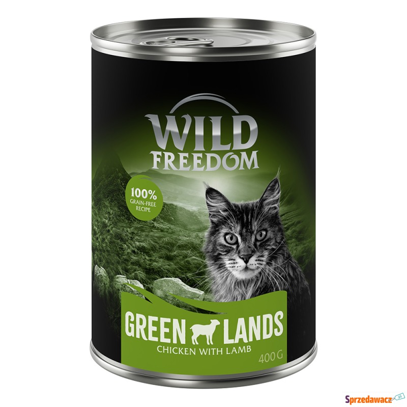 Pakiet Wild Freedom Adult, 12 x 400 g - bez zbóż... - Karmy dla kotów - Oława