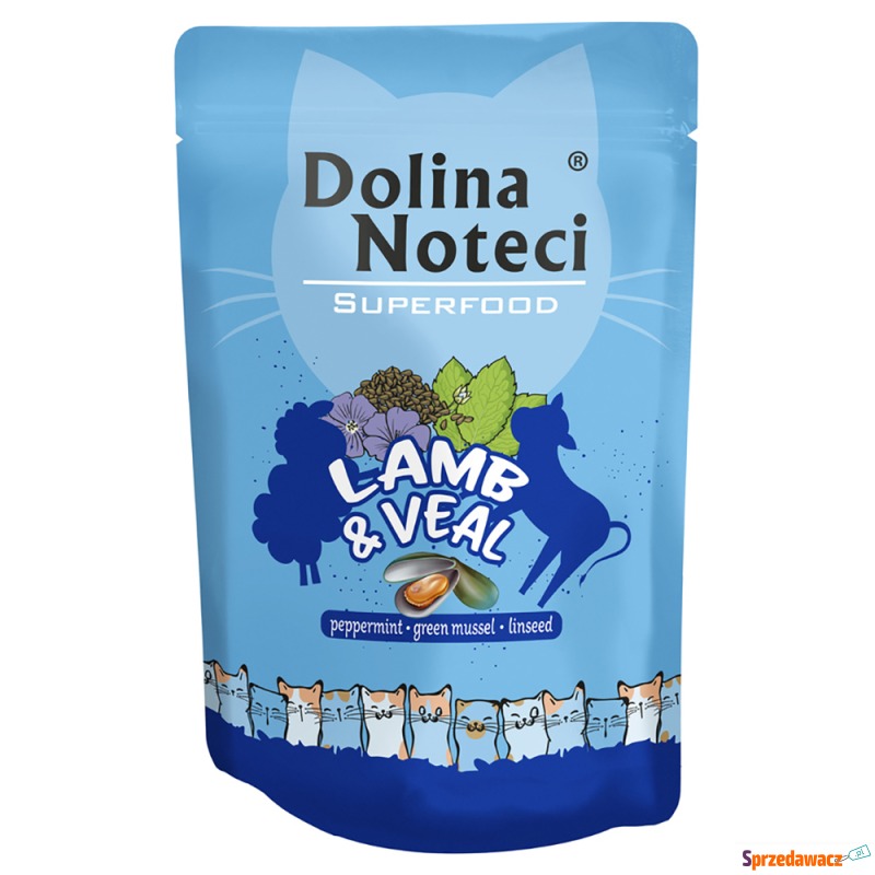 Dolina Noteci Superfood, 20 x 85 g - Jagnięcina... - Karmy dla kotów - Kalisz