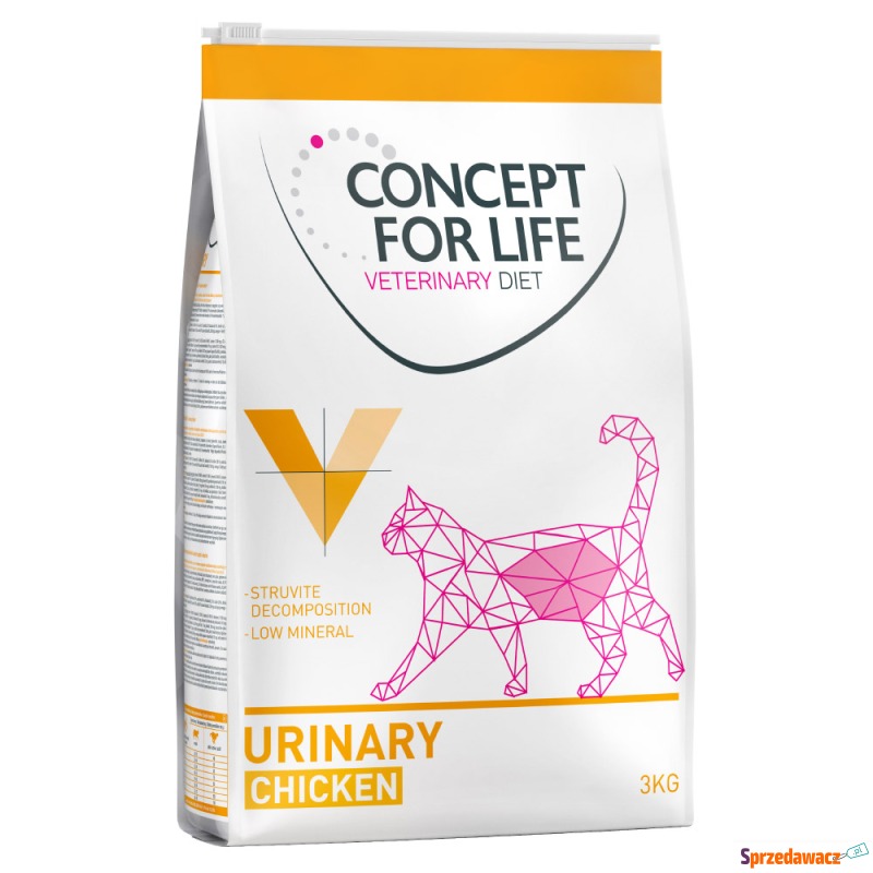 Concept for Life Veterinary Diet Urinary  - 3... - Karmy dla kotów - Będzin