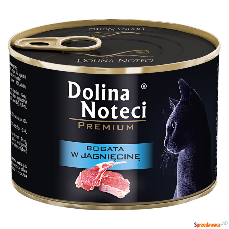 Dolina Noteci Premium, 12 x 185 g - Bogata w... - Karmy dla kotów - Inowrocław