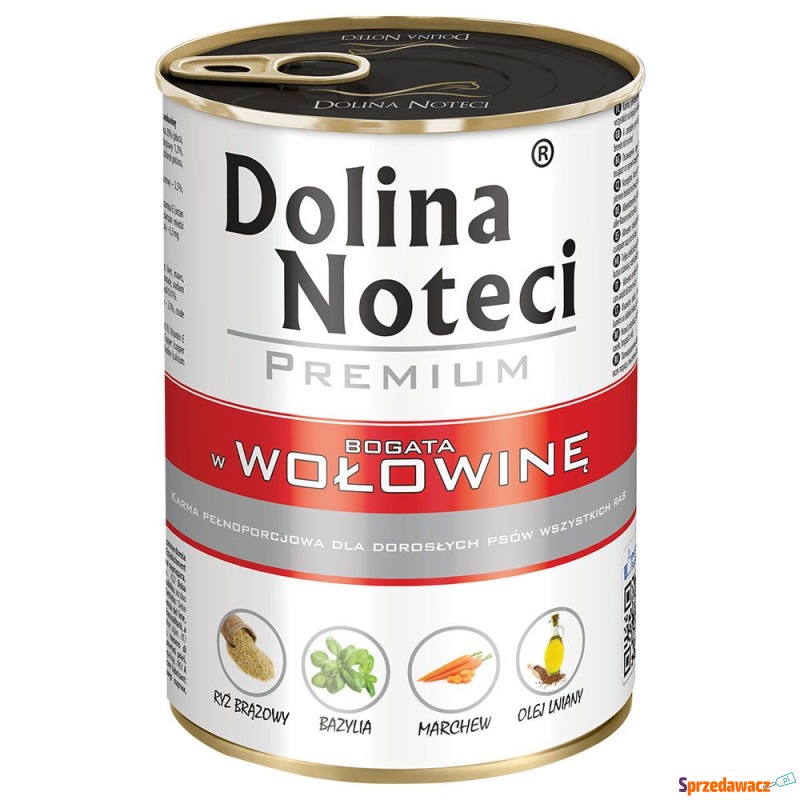 Megapakiet Dolina Noteci Premium, 24 x 400 g -... - Karmy dla psów - Piekary Śląskie