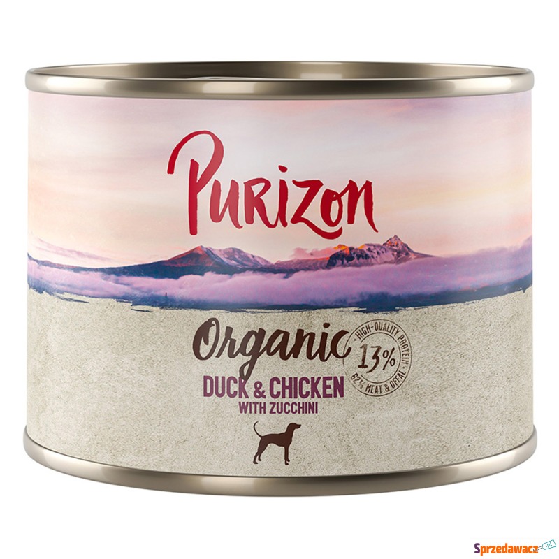 Purizon Organic, 6 x 200 g - Biokaczka i biok... - Karmy dla psów - Białystok