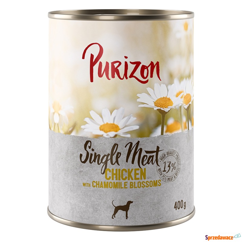 Pakiet Purizon Single Meat, 24 x 400 g - Kurczak... - Karmy dla psów - Włocławek