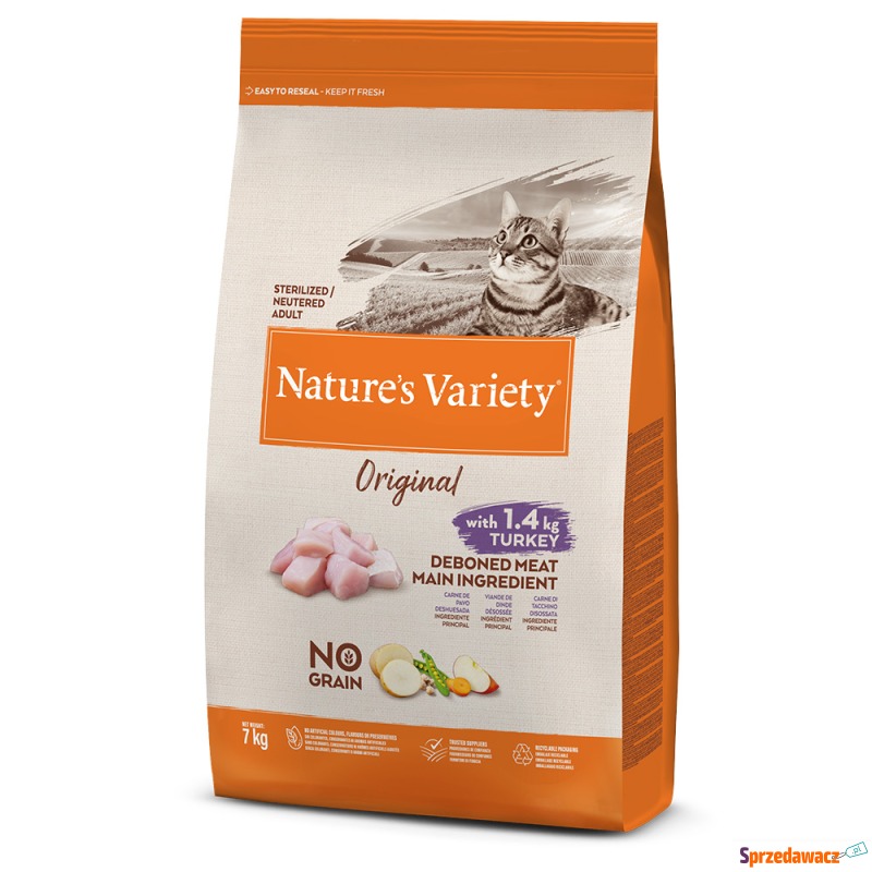 Nature's Variety Original No Grain Sterlised,... - Karmy dla kotów - Starogard Gdański