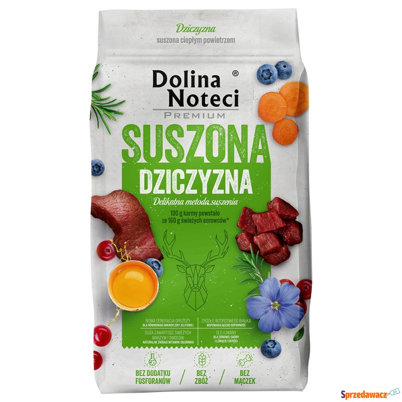 Dolina Noteci Premium, dziczyzna - 2 x 9 kg - Karmy dla psów - Rzeszów