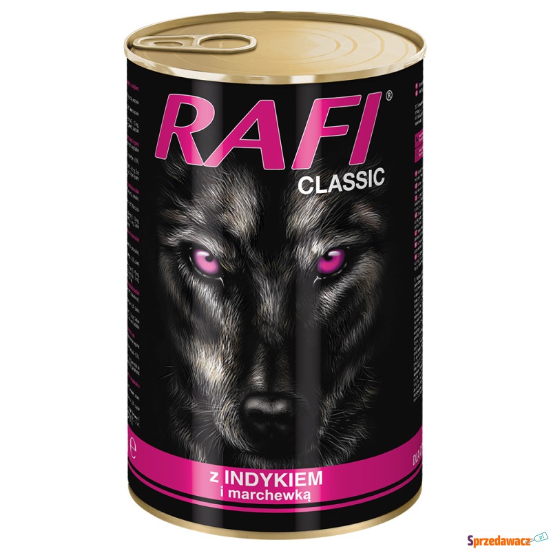 Rafi Dog, 6 x 1240 g - Indyk - Karmy dla psów - Gorzów Wielkopolski